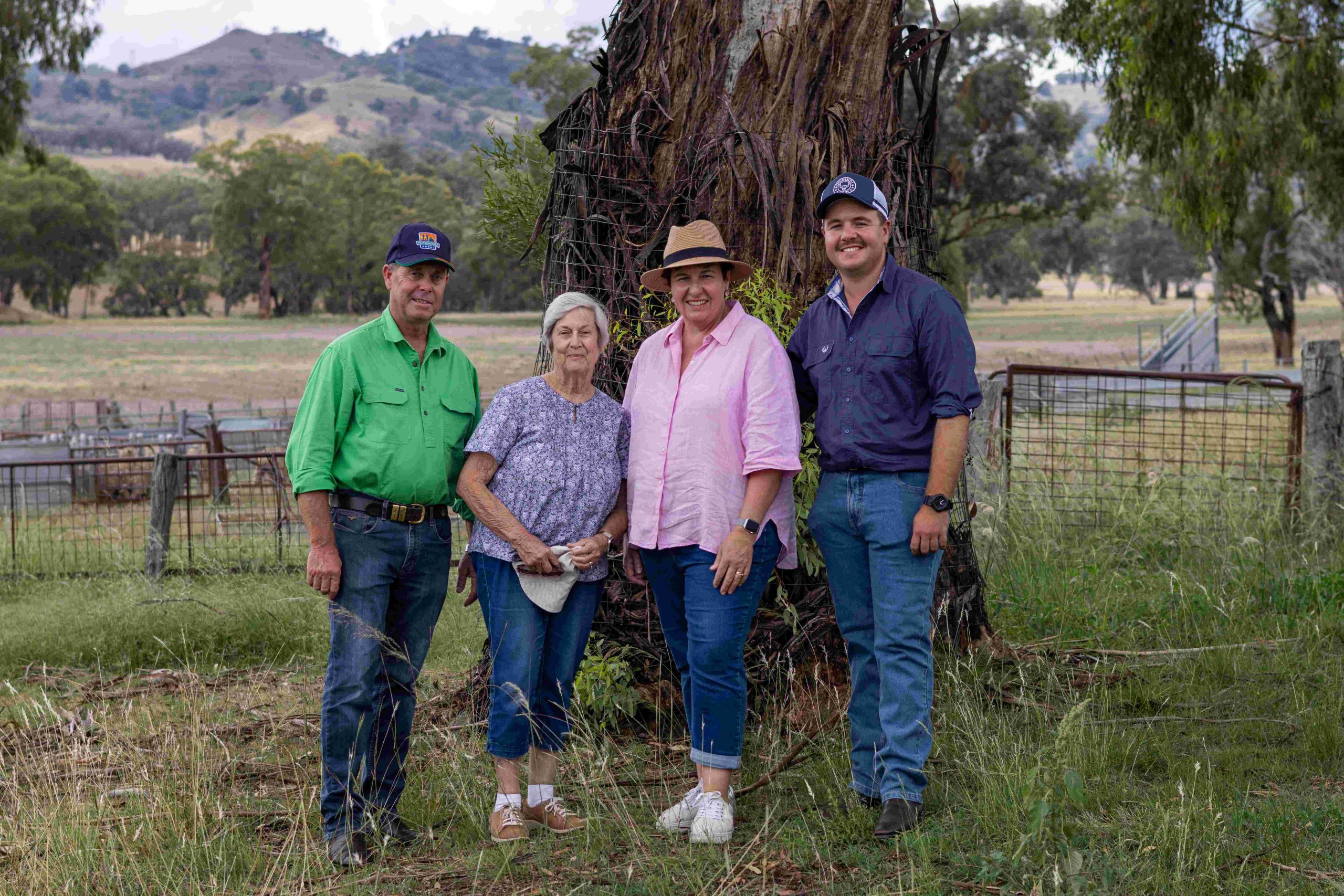Golland family wool producers Liverpool Plains NSW